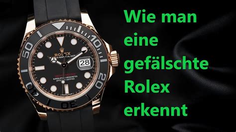 wie erkennt man gefälschte rolex|rolex an der gehäuse.